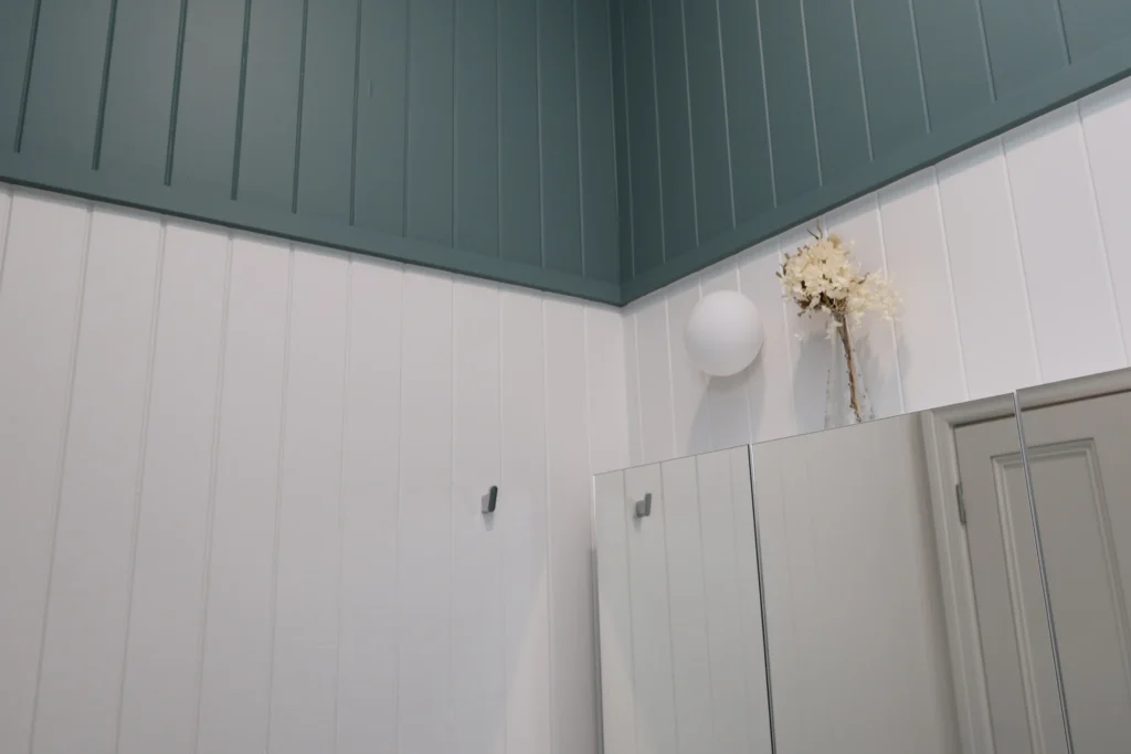 Queenslander Bathroom Renovations High Ceilings - VJ Walls