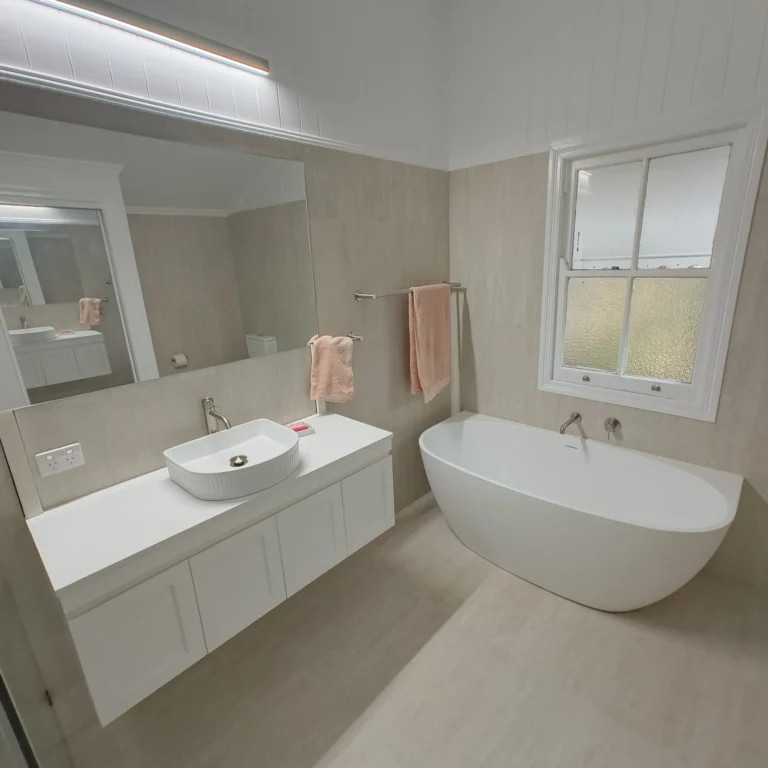 Annerley main bathroom renovation after view 1
