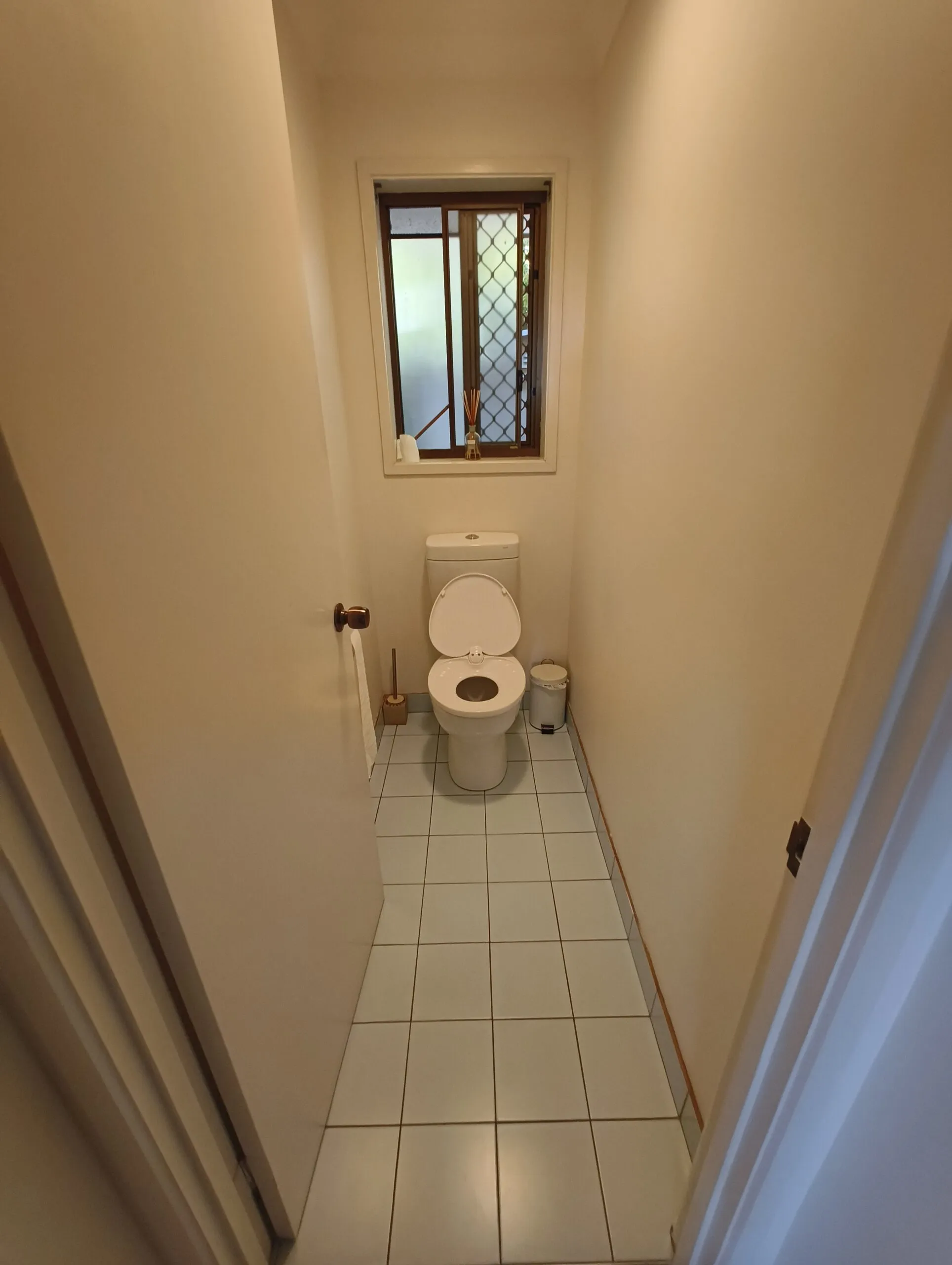 Eight Mile Plains bathroom before renovation detail of original wet area