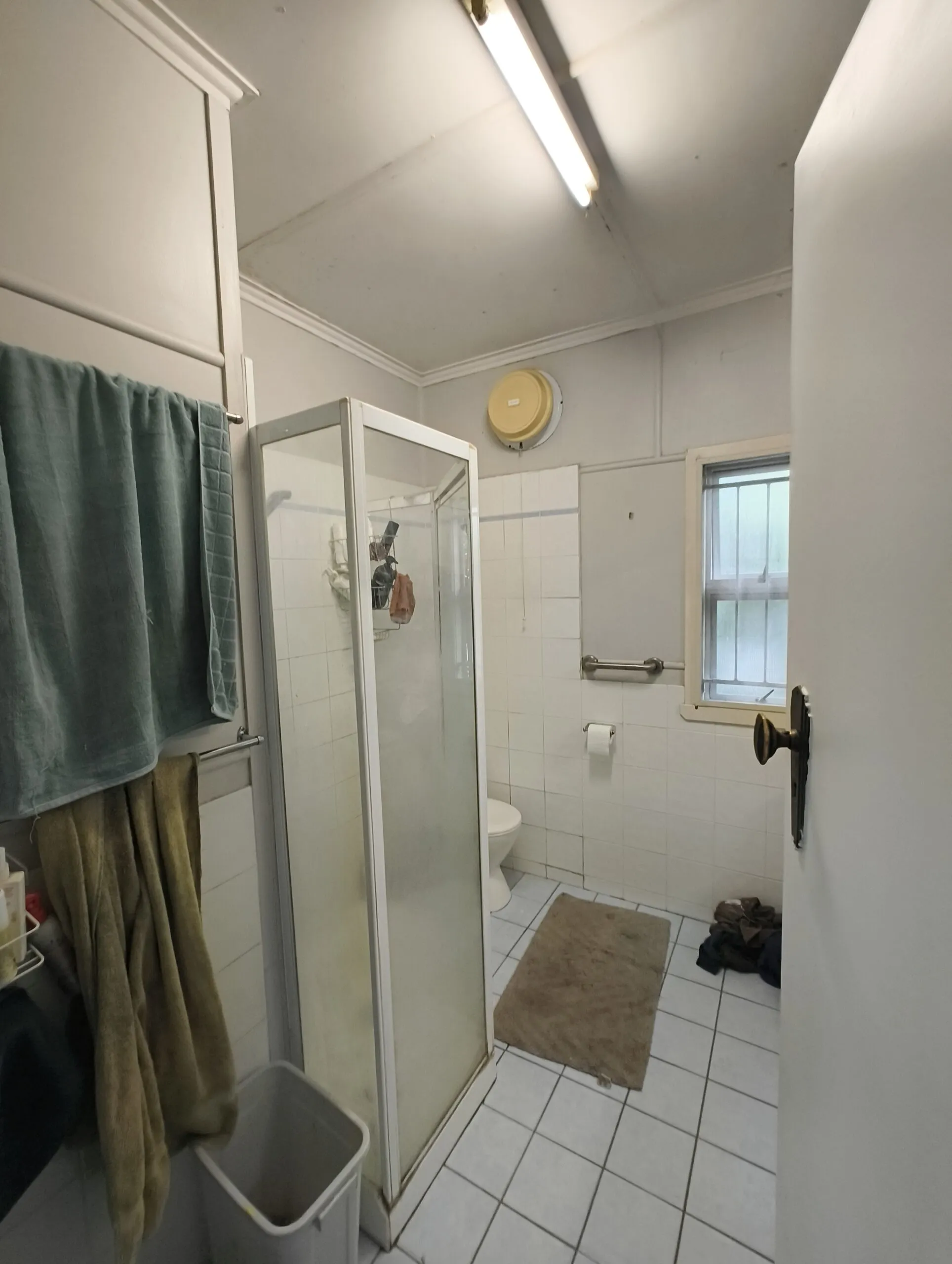 Norman Park bathroom before accessibility improvements